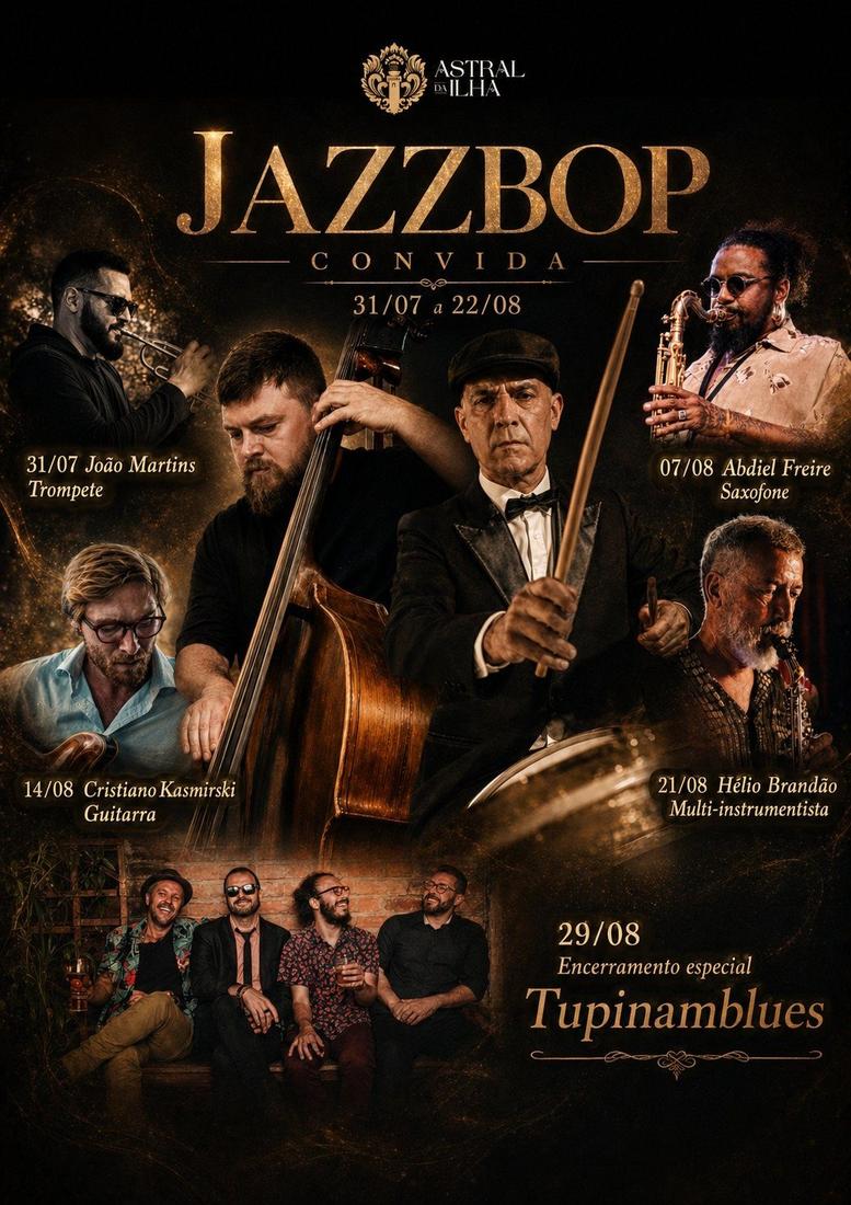 Astral Jazz 2026 na Ilha do Mel