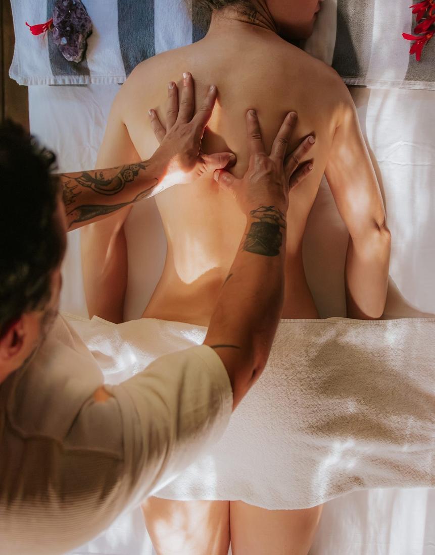 Massagem no Astral da Ilha